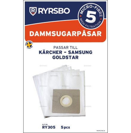 Dammsugarpse RY305